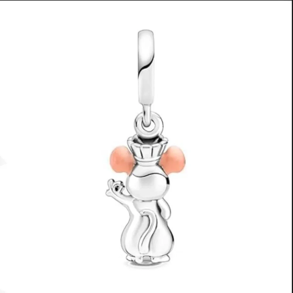 925 Silver Disney Pixar Remy Dangle Charm